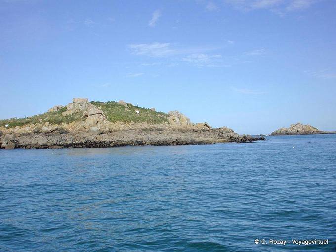 Isolate le isole della Bretagna - Francia