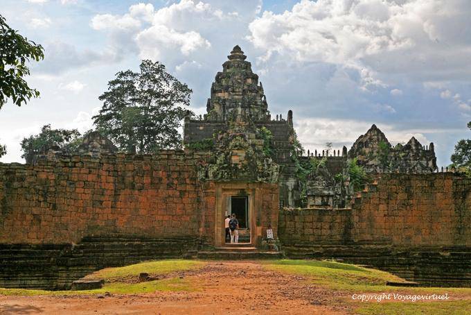 Ingresso al santuario, Banteay Samre, Angkor, Cambogia