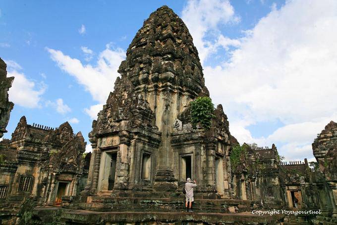 Tour del santuario centrale, Banteay Samre, Angkor, Cambogia