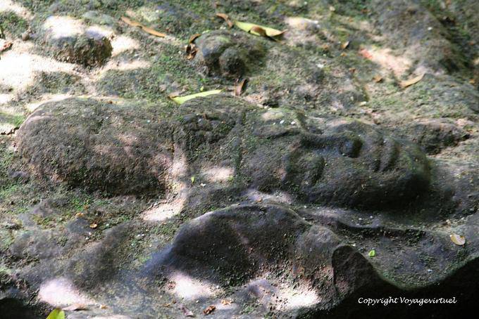 Fiume dei Mille Lingas, Kbal Spean, Angkor, Cambogia