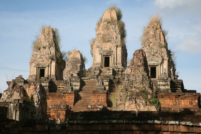 Pre Rup mattoni e laterite, Angkor, Cambogia