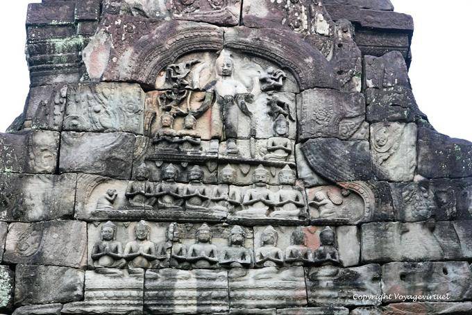 Kinnaris arenaria Preah Khan, Angkor, Cambogia