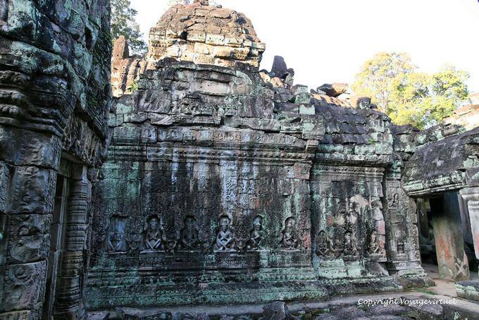 Nel chiostro, Preah Khan, Angkor, Cambogia