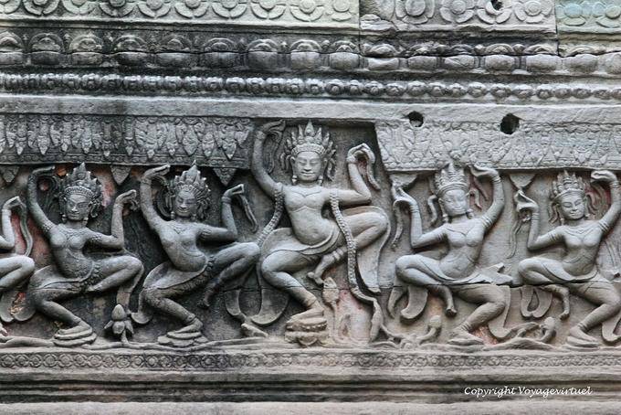 Ballerini erotici, Preah Khan, Angkor, Cambogia