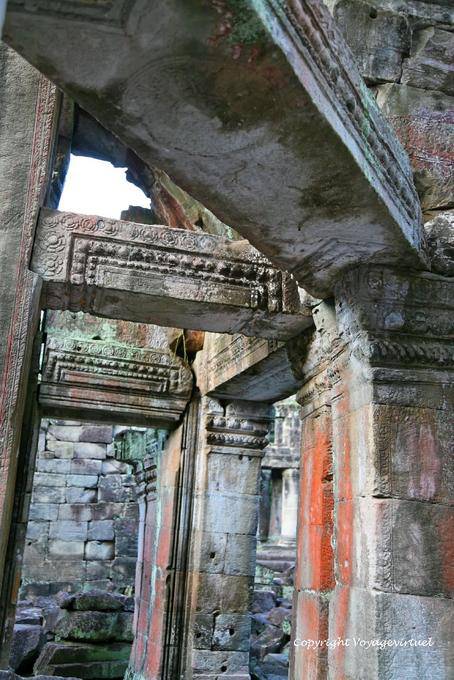 Architettura Complex Preah Khan, Angkor, Cambogia