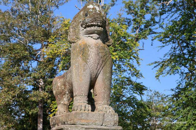 Guardia Leone, Srah Srang, Angkor, Cambogia