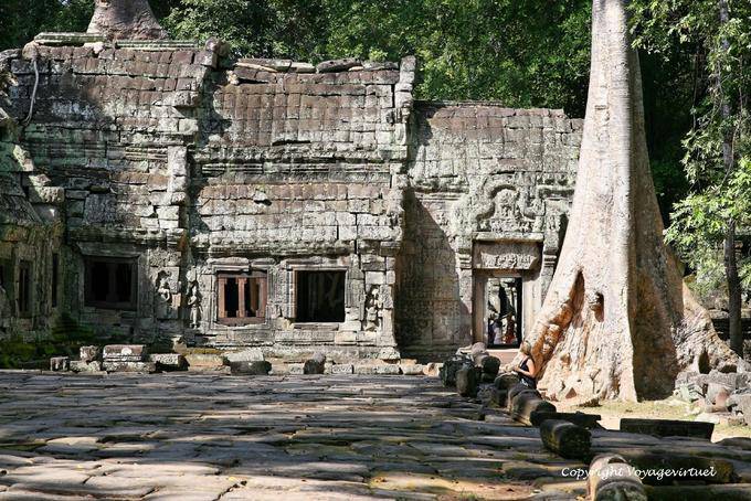 Buddhist University, Ta Prohm, Angkor, Cambogia