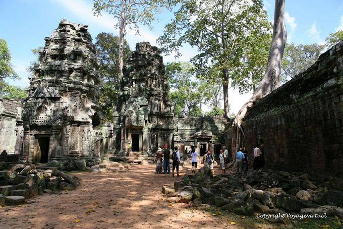 Visita interni, Ta Prohm, Angkor, Cambogia