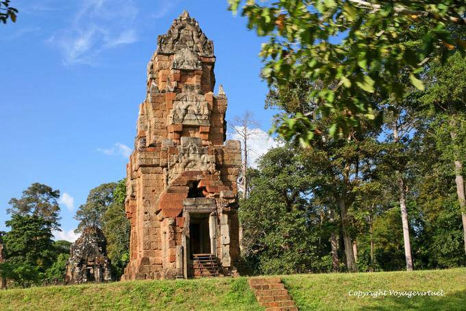 Angkor Thom Prasat Chrung (tempietto), Angkor, Cambogia