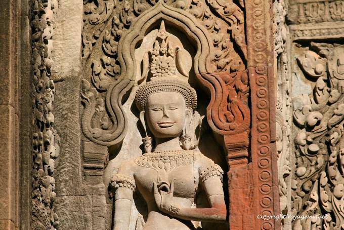 Apsara o Devata, questo è il problema, Thommanon, Angkor, Cambogia