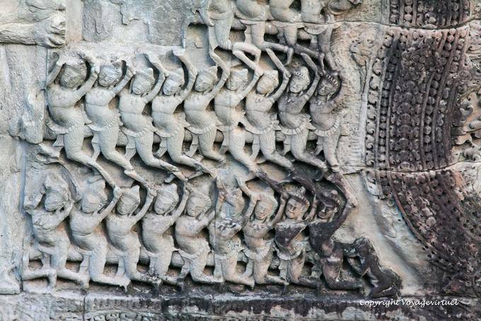 Ballerini celesti Frisia, Angkor Wat, Angkor, Cambogia