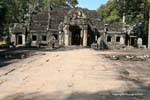Costruire sulla terrazza croce, Banteay Kdei, Cambogia.