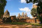 Vista panoramica del Pre-Rup Rajendravarman, Cambogia.