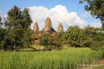 Immagine bucolica di Pre Rup, Cambogia.