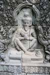 Preghiera posizione, Preah Khan, Cambogia.