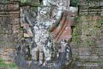Rappresentazione di Garuda addestrato, Preah Khan, Cambogia.