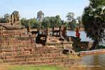 Srah Srang passi delle abluzioni tempio, Cambogia.