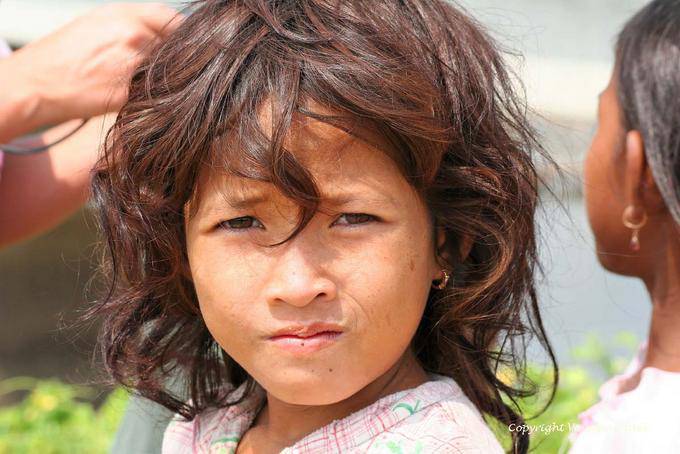 Ritratto di un piccolo cambogiano, Chlong - Cambogia
