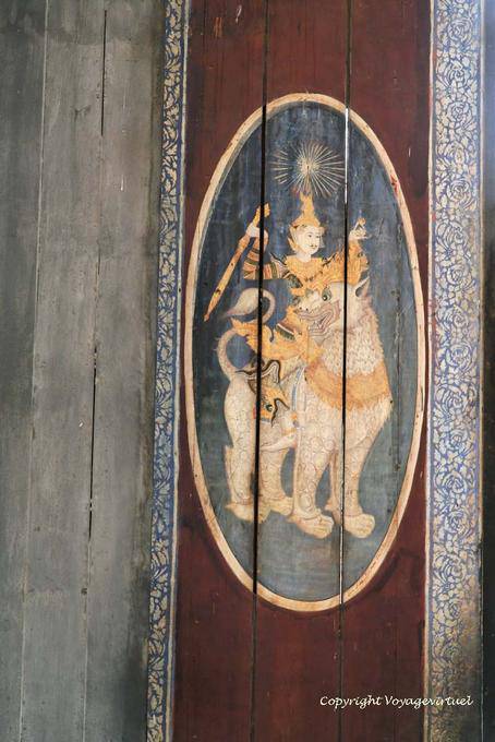 Pittura su legno, Museum Phnom Penh - Cambogia