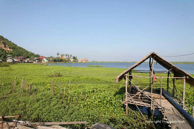 Ponton a Chong Khneas, Tonle Sap - Cambogia