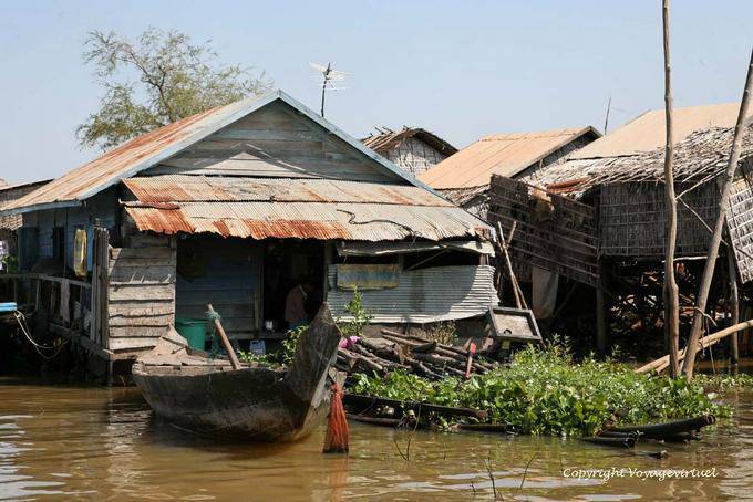Casa del Pescatore sul Tonle Sap - Cambogia