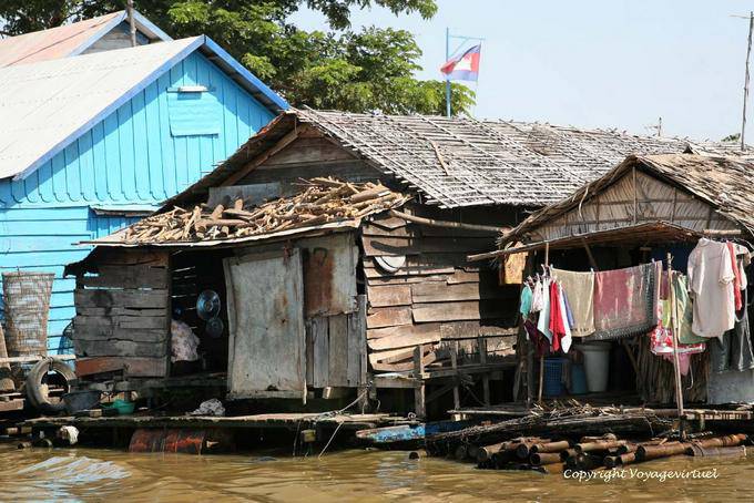 Molte persone vivono in povertà, Sap Tonle - Cambogia