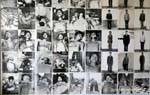 Le guardie stavano fotografando i corpi mutilati delle loro vittime, Genocide Museum, Phnom Penh, Cambogia.