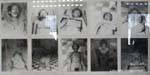 Fotografie torturati, museo Khmer genocidio, Phnom Penh, Cambogia.