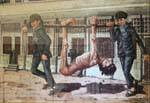 Trasporti torturati, Tuol Sleng, o S-21, Phnom Penh, Cambogia.