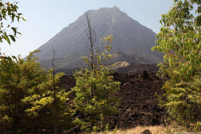 Pico vulcano Fogo, Chã das Caldeiras - Capo Verde