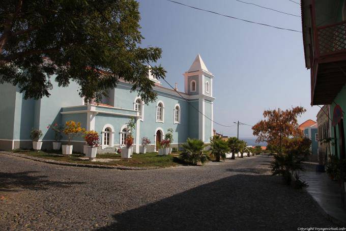 Fogo chiesa Matriz, São Filipe - Capo Verde