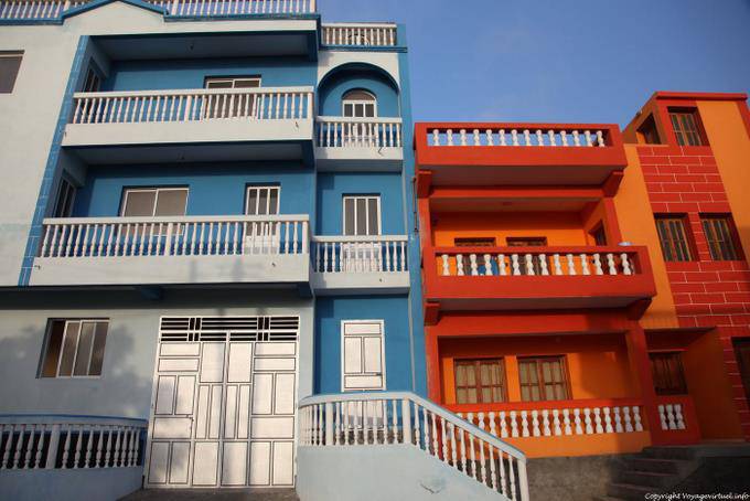 Fogo, São Filipe, la vita moderna - Capo Verde