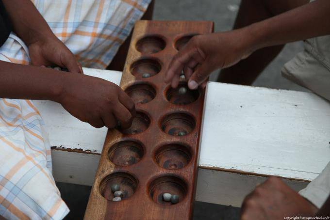 Fogo, São Filipe gioco Awale - Capo Verde