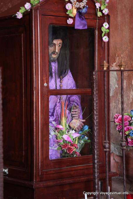 Santiago, Cidade Velha Igreja NS do Rosario Gesù bloccato - Capo Verde