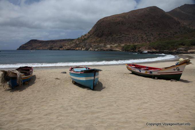 Santiago, Tarrafal barche da pesca - Capo Verde