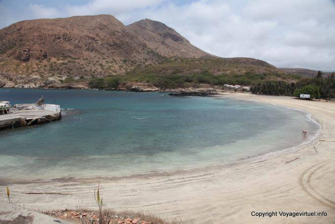 Santiago, vista Tarrafal sulla spiaggia - Capo Verde