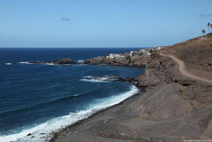 Santo Antão, Cruzinhas Garca, panorama - Capo Verde