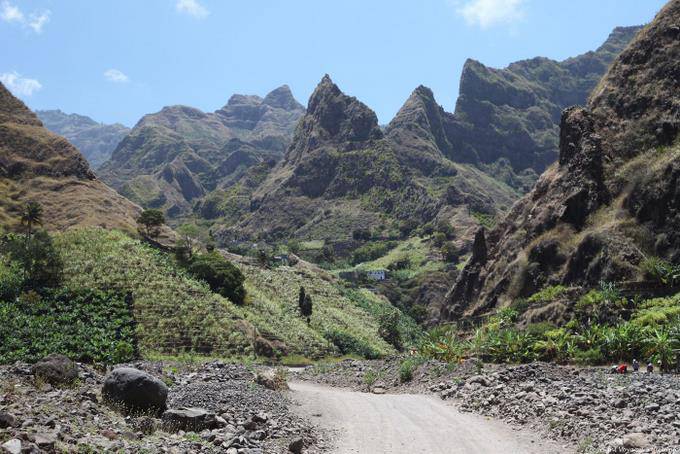 Percorso di montagna, Santo Antão, Lombo Pico Xoxo - Capo Verde