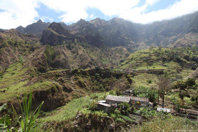 Santo Antão, Paúl, paesaggio vulcanico - Capo Verde