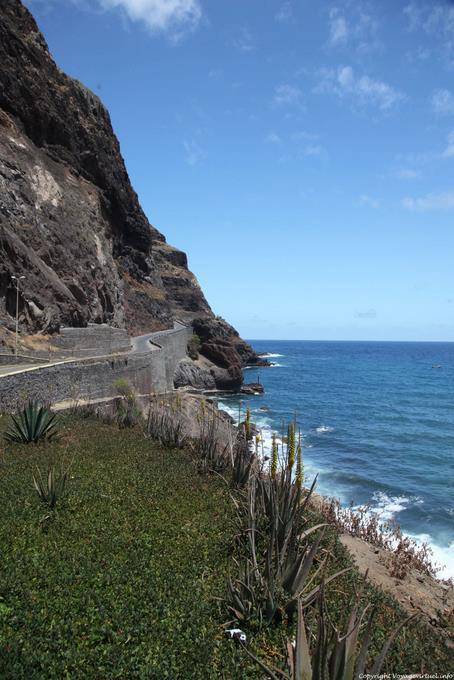 Santo Antão, Paúl, strada costiera - Capo Verde