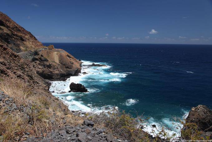 Santo Antão, Paúl, vista mare - Capo Verde