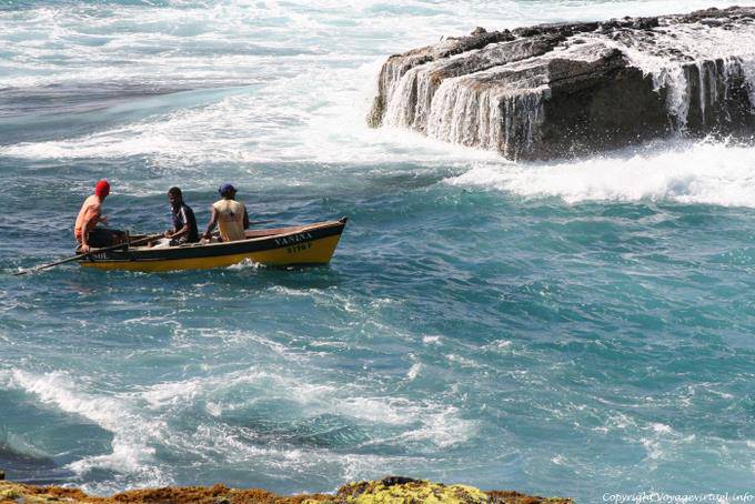 Santo Antão, Ponto do Sol, la pesca difficile indietro - Capo Verde