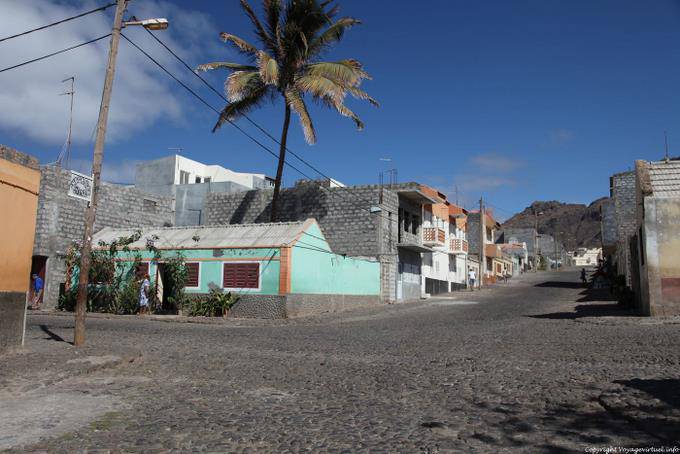 Santo Antão, Ponto do Sol, ripida strada - Capo Verde