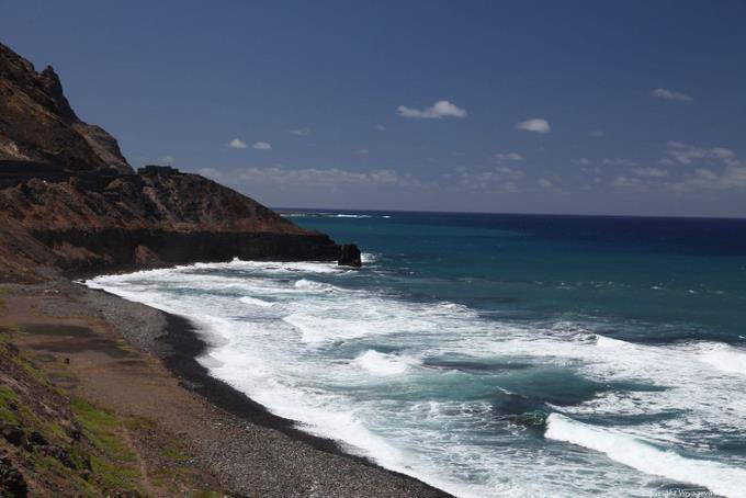 Santo Antão, Ponto do Sol, potenti onde - Capo Verde