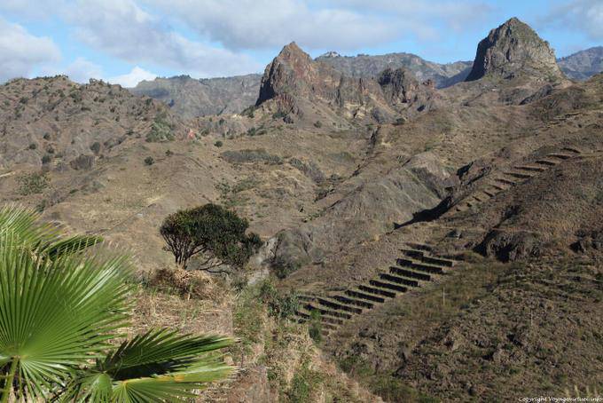 Santo Antão Ribeira Grande, paesaggio locale - Capo Verde
