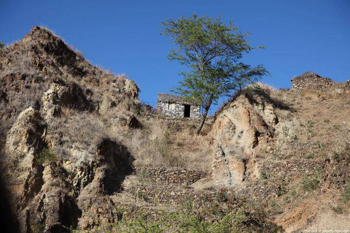 Santo Antão Ribeira Grande, casa isolata - Capo Verde