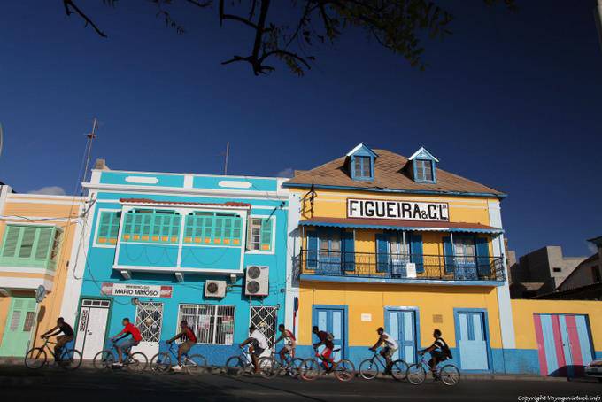 Facciate, São Vicente, Avenida Republica, Mindelo - Capo Verde