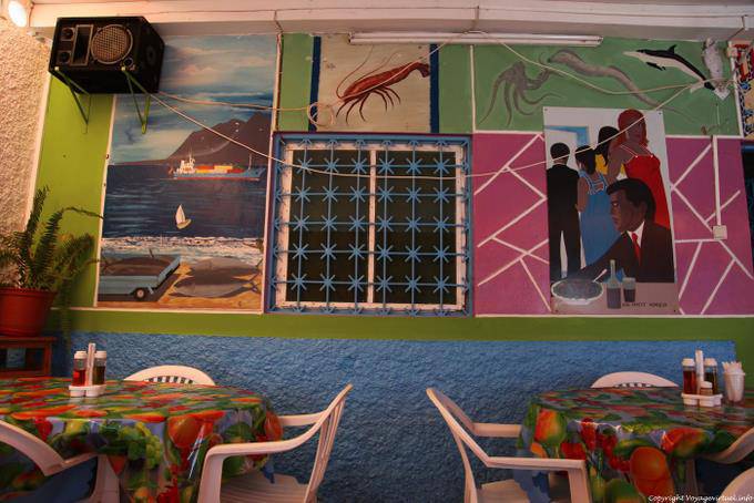 São Vicente, Calhau, camera con vista sul ristorante - Capo Verde