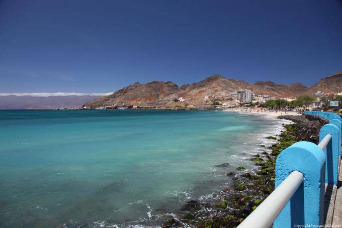 São Vicente, Mindelo Praia Laginha panorama - Capo Verde