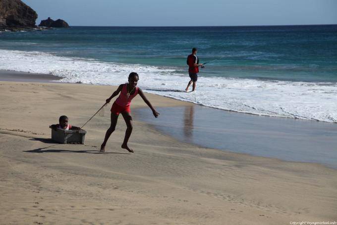 São Vicente, Sao Pedro, Sledge sabbia - Capo Verde